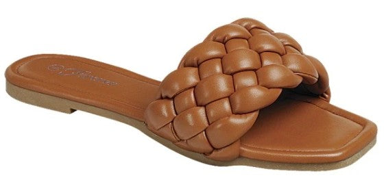 BRAIDED SANDAL (2 COLORS)